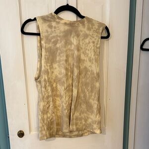Sleeveless Tie-Dye Top